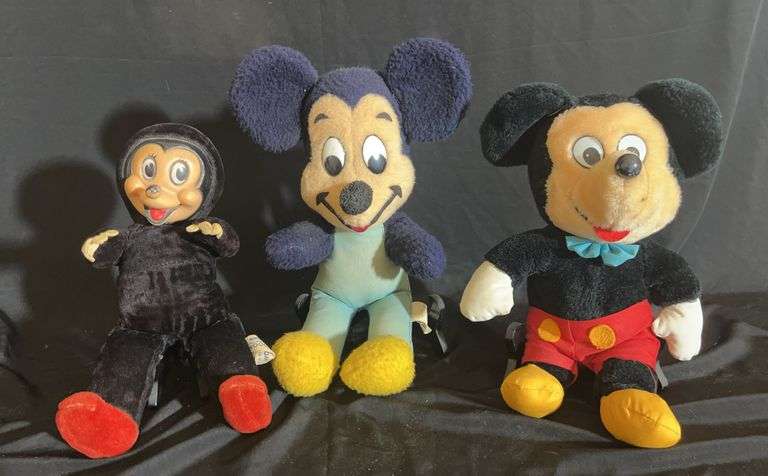 Mickey & Minnie Mouse Plush Dolls image