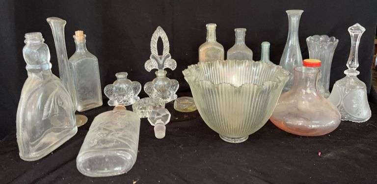 Glass Bottle and Bowl Collection image