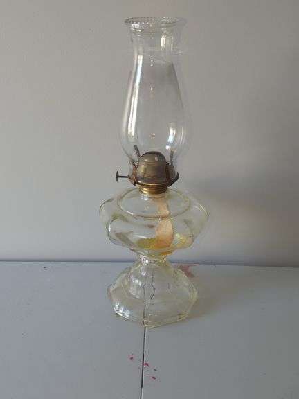 Clear Glass Kerosene Lamp image