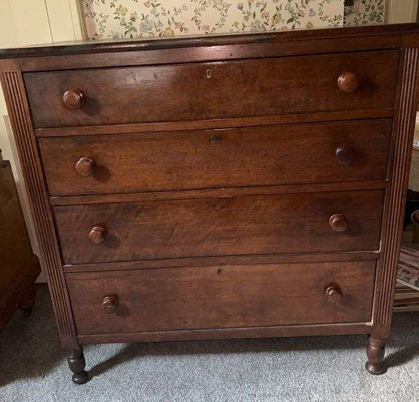 Wood Chest of Drawers image