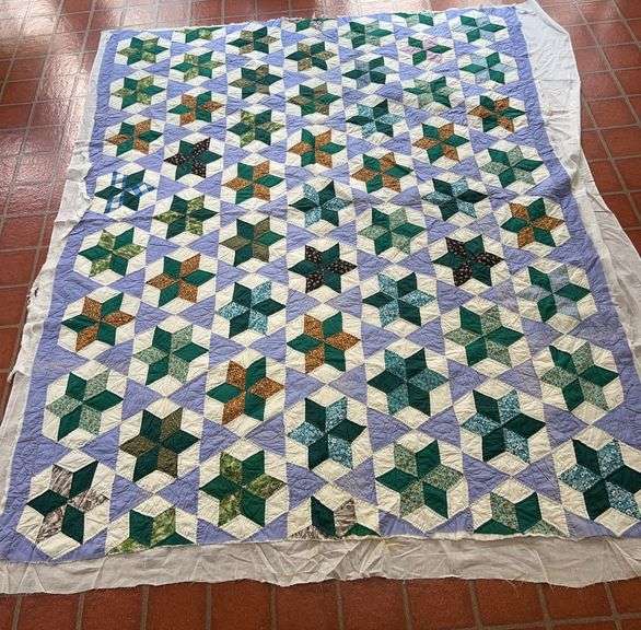 Handmade Star Quilt image