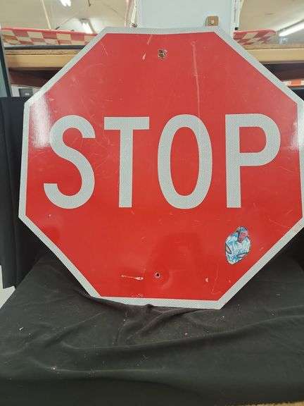 Traffic Stop Sign image