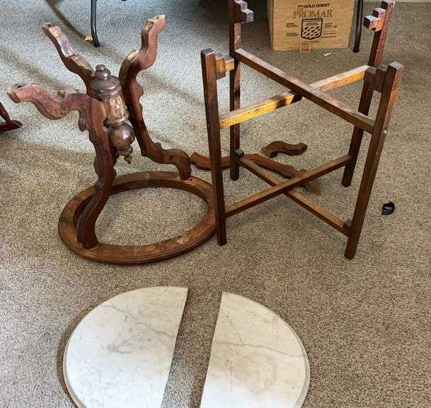 Marble Top Table Pieces image