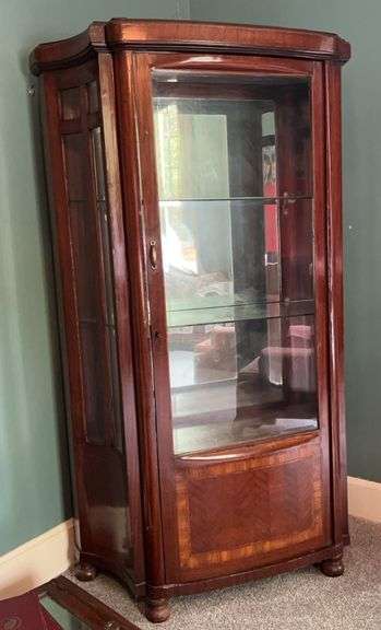 Mahogany Curio Cabinet image