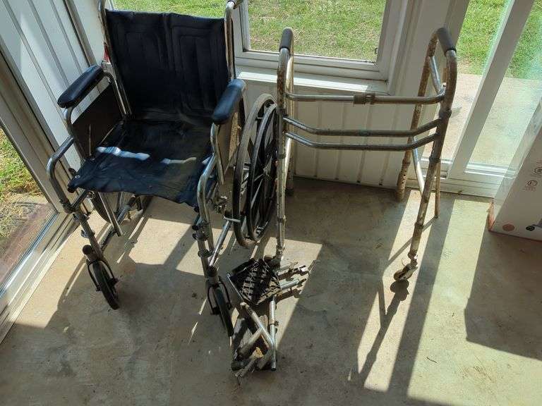 Wheelchair with Walker image