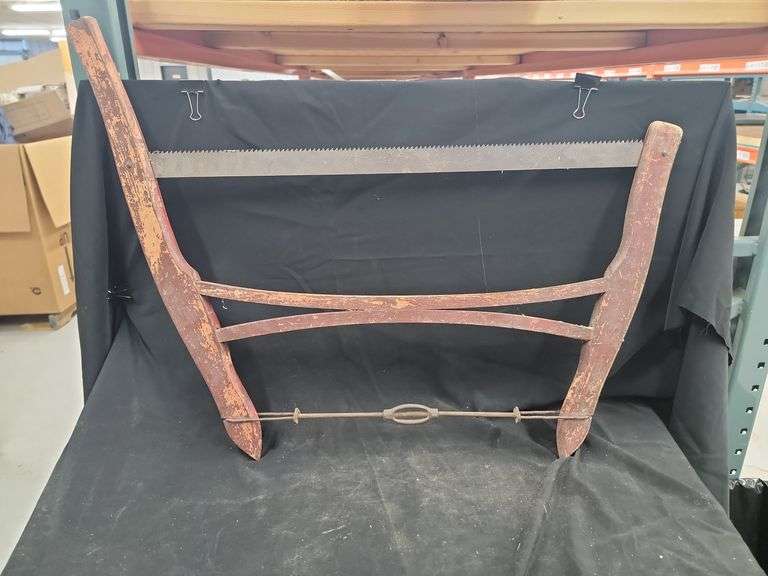 Bow Saw with Wooden Frame image