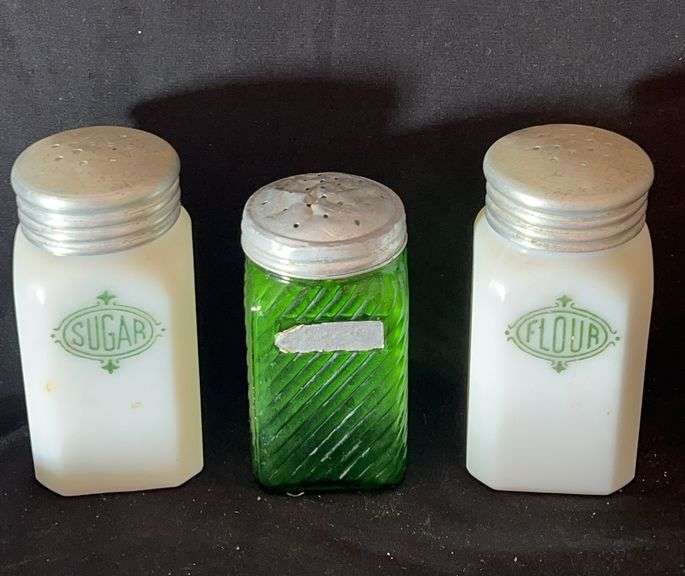 Flour, Sugar, and Salt Shaker Set image
