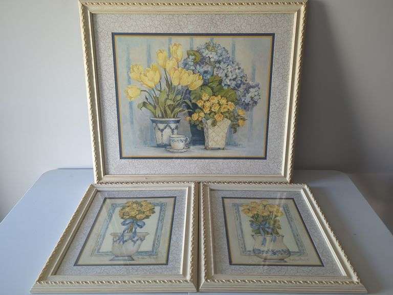 Barbara Mock Framed Floral Prints image