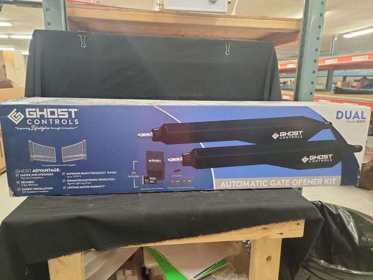 Ghost Controls DEP2 Dual Automatic Gate Opener Kit image