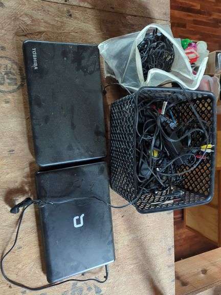 Two Computers - Compac and Toshiba image