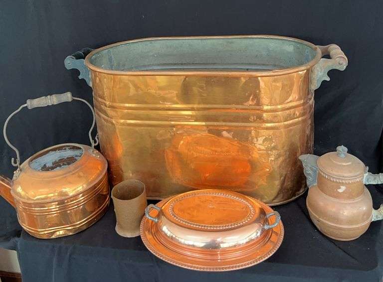 Assorted Copper Kitchenware image