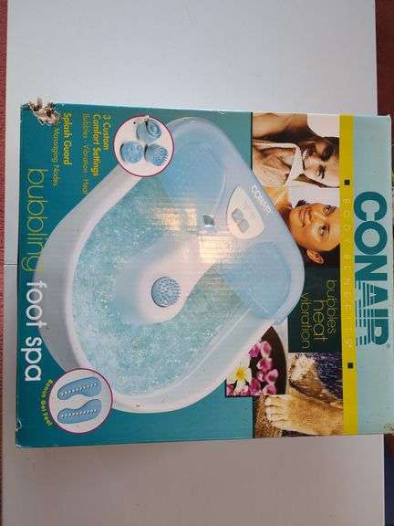 Conair Bubbling Foot Spa image