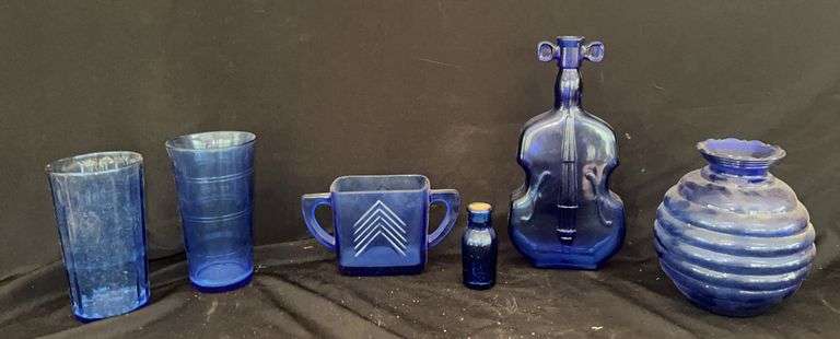 Cobalt Blue Glass Assortment image