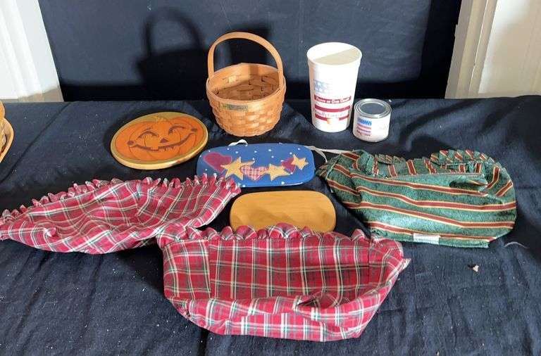 Longaberger Basket with Accessories image