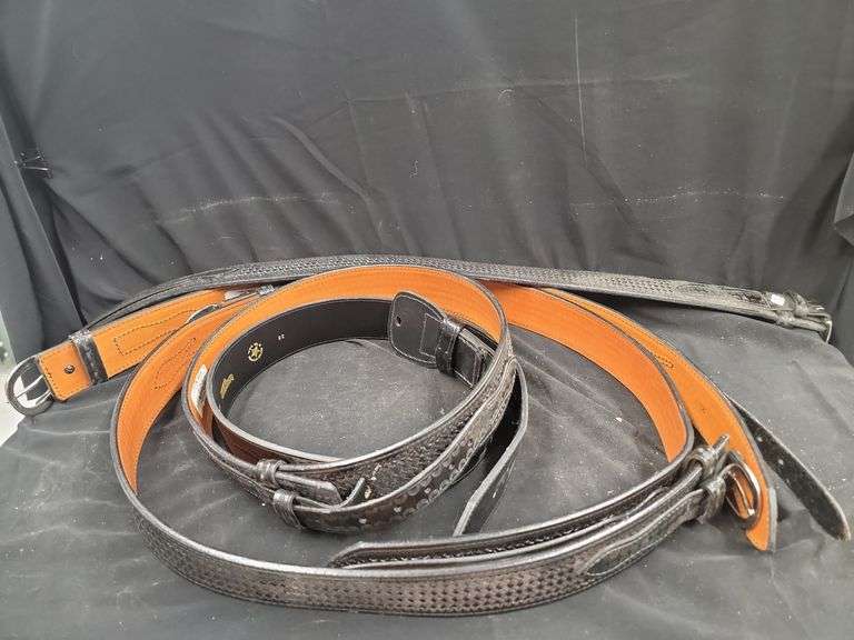Lot of Three Belts Including Don Hume image
