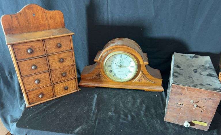 Linden Westminster Clock with Cabinet and Tools image