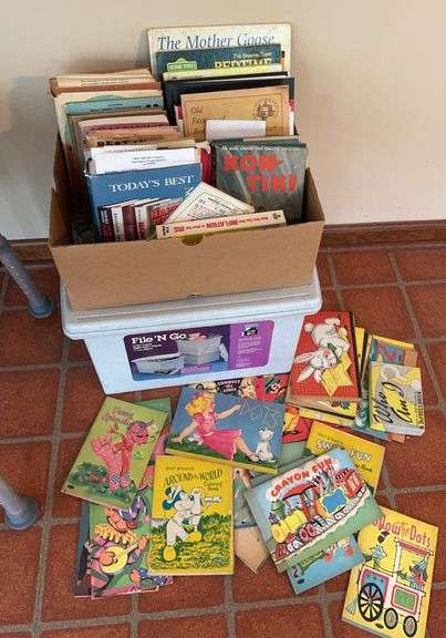 Children's Books and File Box image