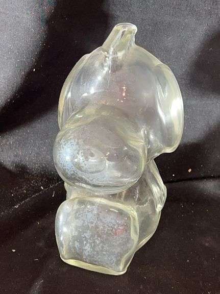 Glass Snoopy Coin Bank image