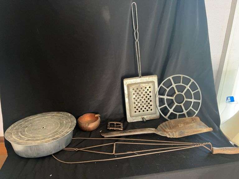 Assorted Kitchen and Fireplace Tools image