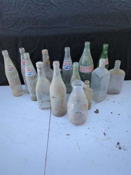 Bottles Including Coke, Pepsi and Ale-8-One image