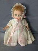 Vintage Composition Doll Assortment Including Effanbee 12" Patsy Jr Doll And More, Qty 4 , Range In Size From 8" To 10"