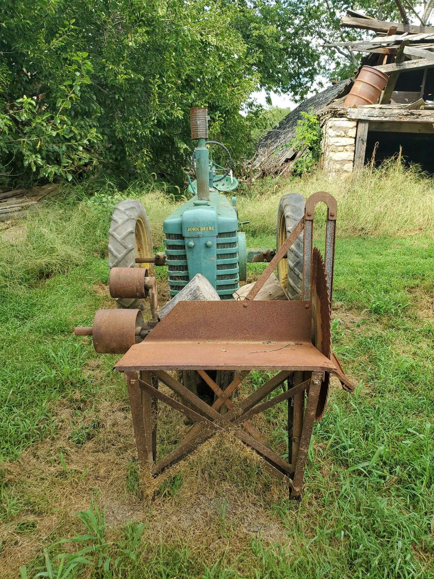 1941 John Deere Model H Tractor, SN 25436, With Belt Driven