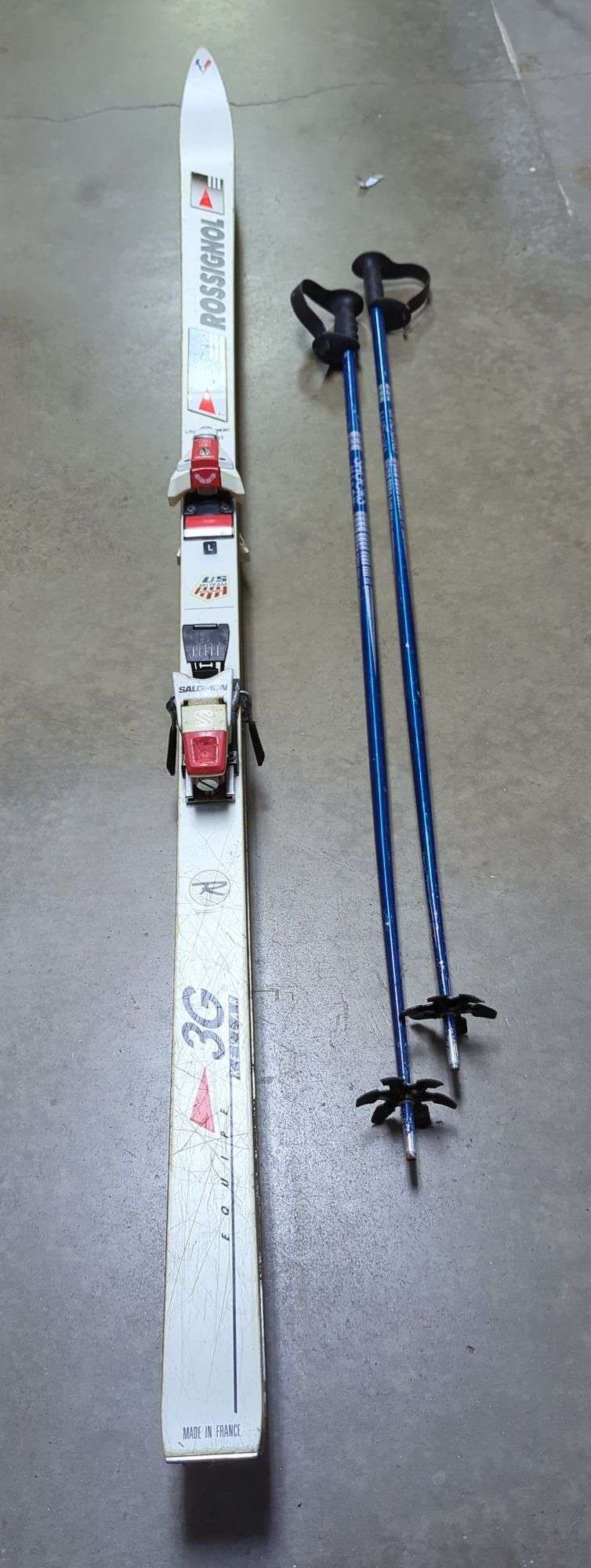 SLaLOm ROSSIGNOL スキー 3点セット ROSSIGNOL ロシニョール スキー板 オールラウンド 3点セット