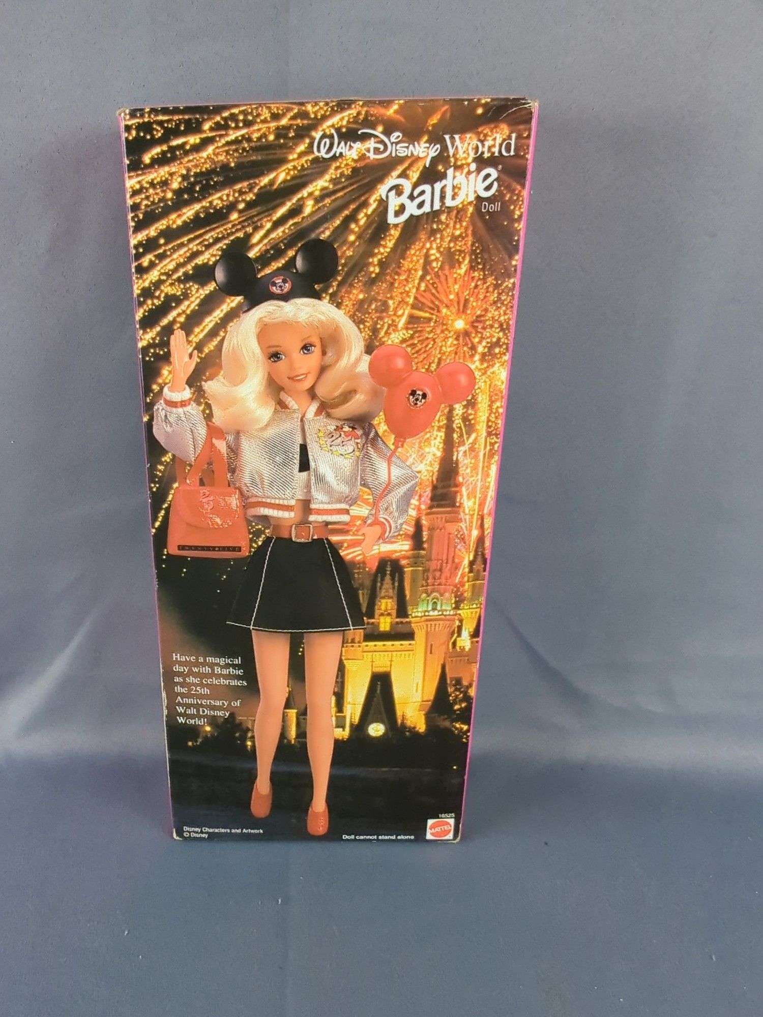 Mattel Disney 25th Anniversary Walt Disney World Barbie And