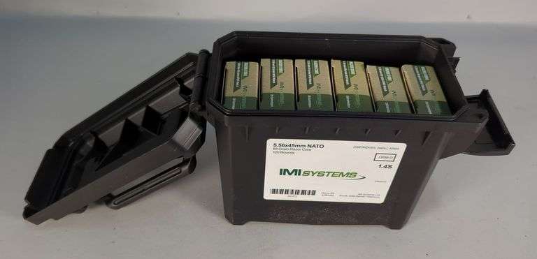 IMI Systems Razor Core 5.56x45mm Nato Ammo, Approx 120 Rds, In Ammo Can, Local Pickup Only image