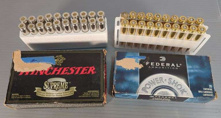 Federal And Winchester 243 Win Ammo, Approx 33 Rds And 7 Empty Brass, Local Pickup Only image