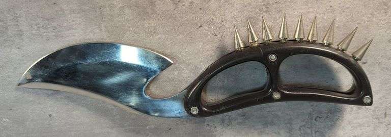 Cobra Spiked Knuckle Knife, 5" Blade image