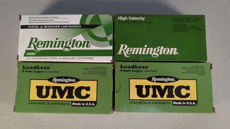 Remington And Remington UMC 9mm Luger Ammo, Approx 200 Rds, Local Pickup Only image