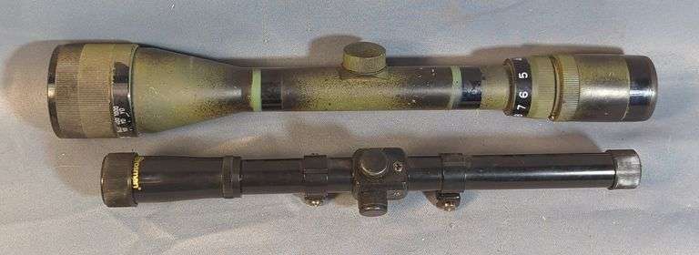 Bushnell 4-12x40 Scope, And Crosman 4x15 Scope image