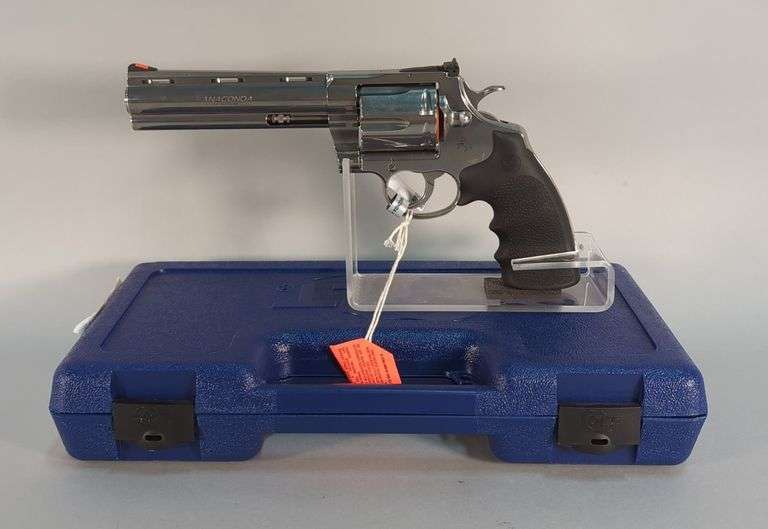 Colt Anaconda .44 Mag 6-Shot Revolver SN# AC208547, Paperwork, In Hard Case image