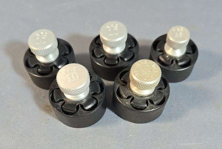 HKS Speedloaders, Includes HKS 10 (6-Rd), Qty 4, And HKS 36 (5-Rd), Total Qty 5 image