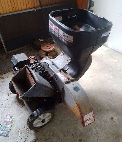 Craftsman 5 HP Shredder/Chipper, Unknown Model, Untested