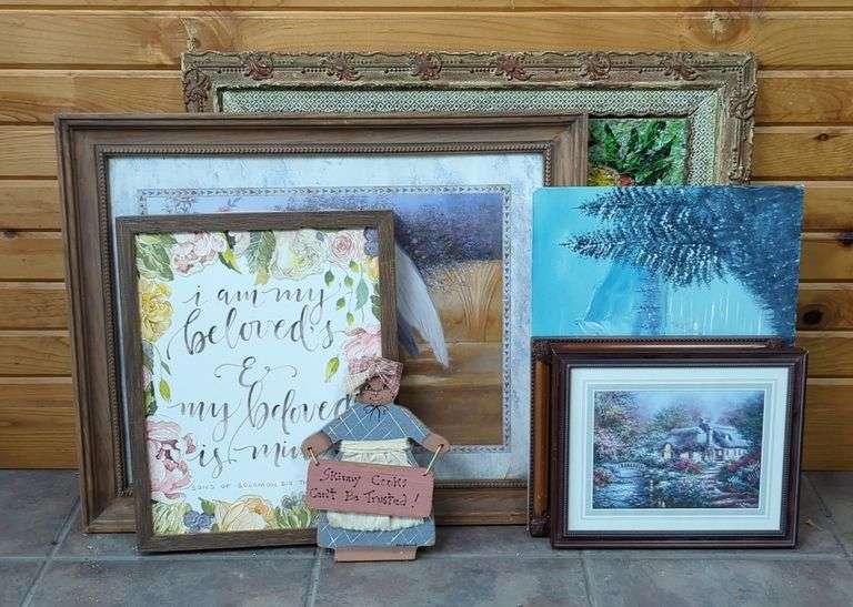 Angel  Print, Thomas Kincaid 11" x 9", I Am My Beloved's, And More, Total Qty 7