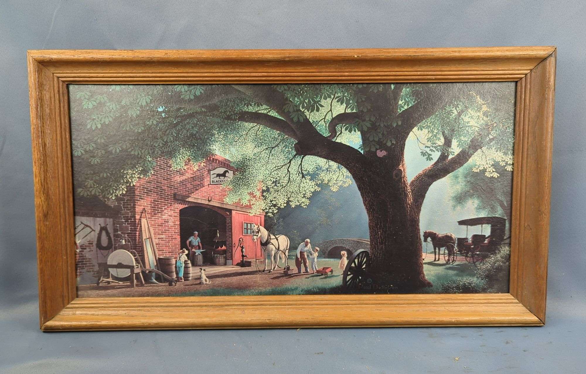 Paul Detlefsen絵画 FrameToWall - Paul Detlefsen FRAMED Art 20x24 