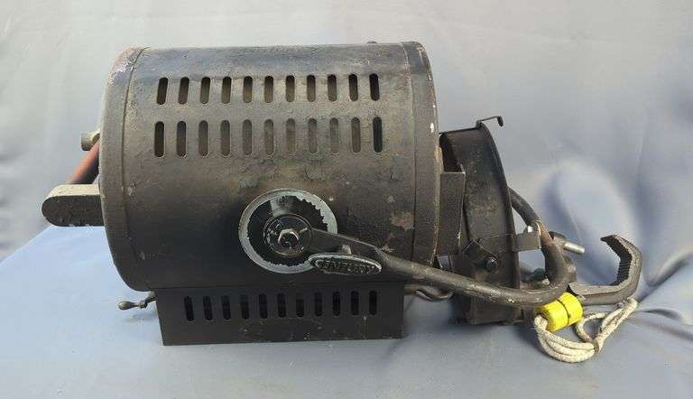 Century Stage Light, Approx 20" Long, 8" Glass Diameter, Untested image