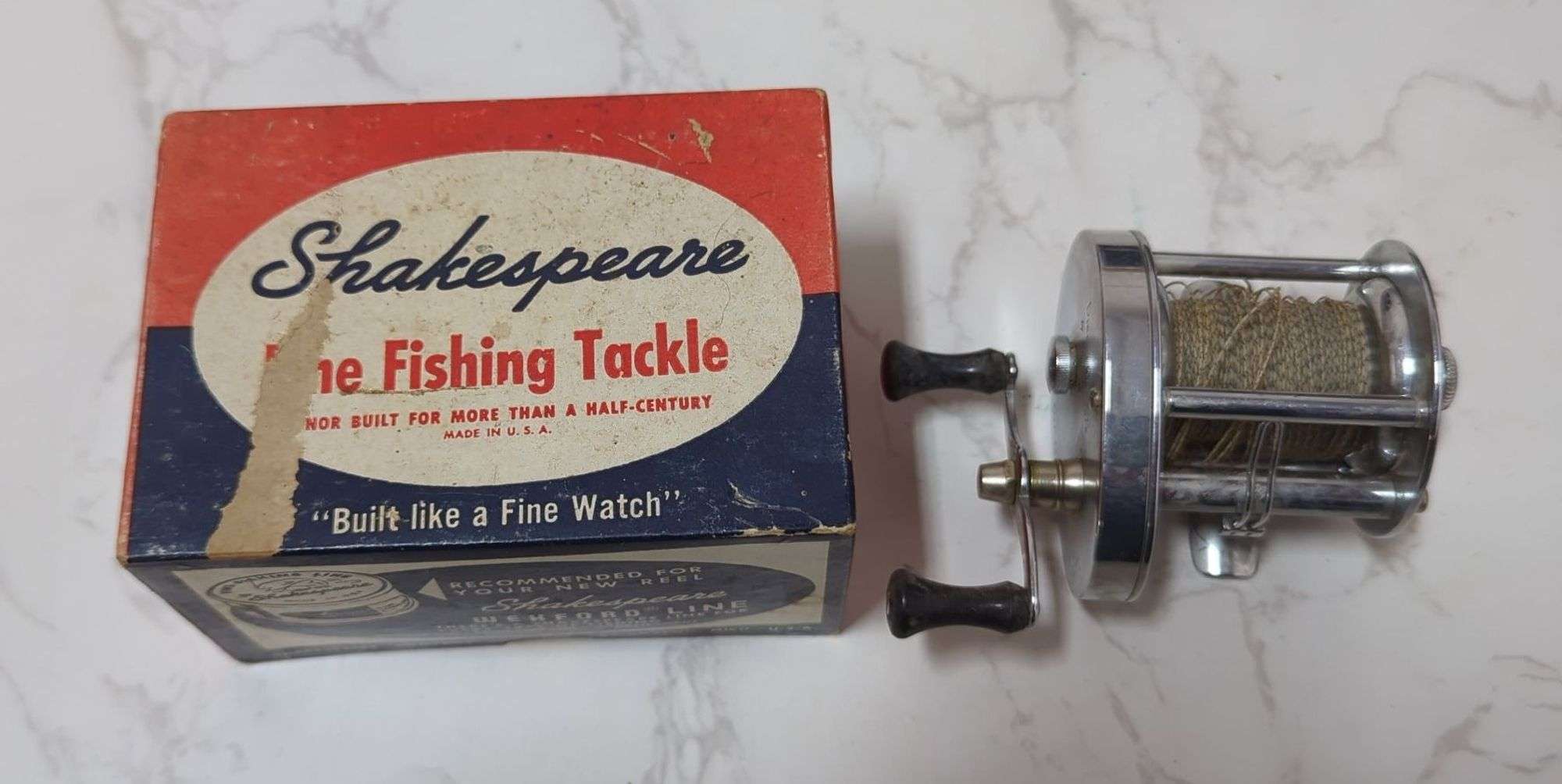 Shakespeare No. 1950 Direct Drive Level-Wind Reel, In Box