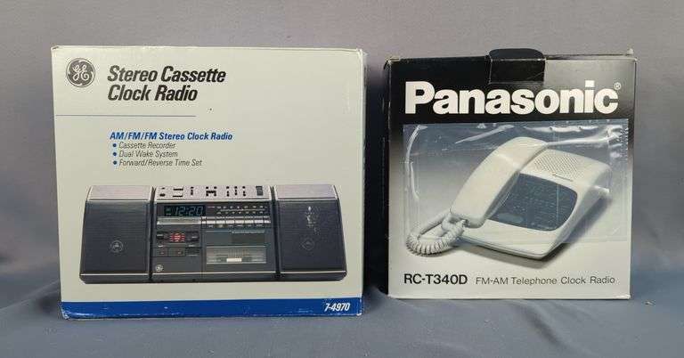 Waschanlage Sonntag Geöffnet In Der Nähe Jetzt Geöffnet GE AM/FM C3 Pc Clock-Radio/Cassette Recorder, Model 7-4970, New In Box