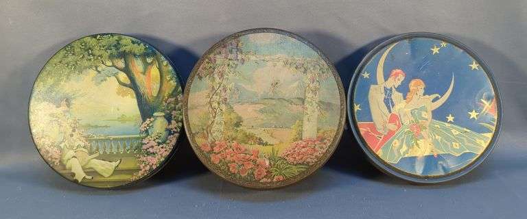 Canco Beautebox Tins, Qty 3