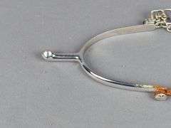 English Riding Spurs, Marked 13F4 0