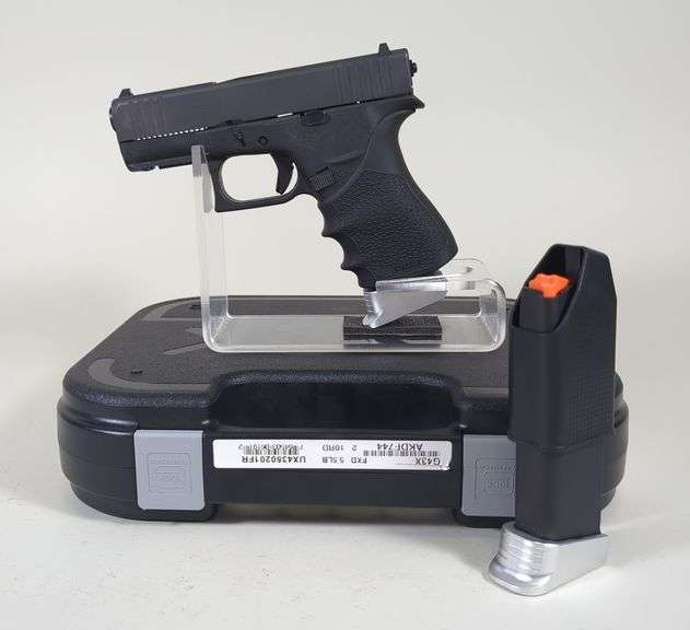 Glock 43X 9x19 Cal Pistol SN# AKDF744, Two Total Mags, Speed Loader, In Hard Case image