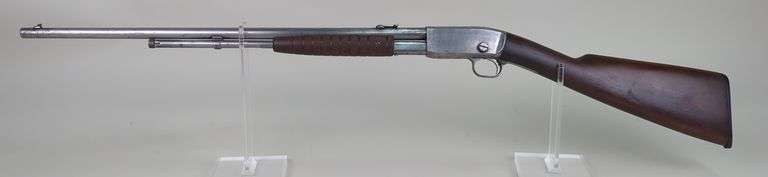 Remington UMC .22 SLLR Pump Action Rifle SN# 98037 image