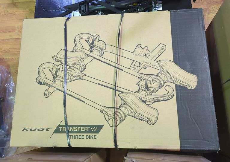 Kuat Transfer V2 Three Bike Wheel Held Platform Rack image