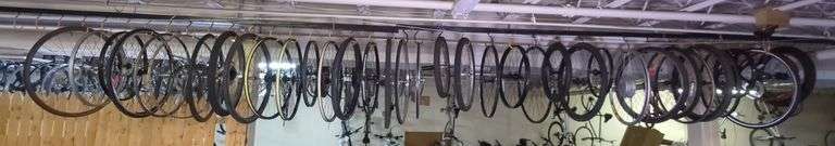 Selection of Bicycle Wheels, Various Brands and Styles image