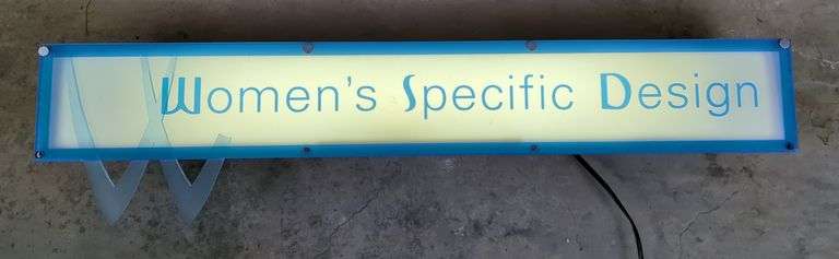 Women's Specific Design Illuminated Sign image