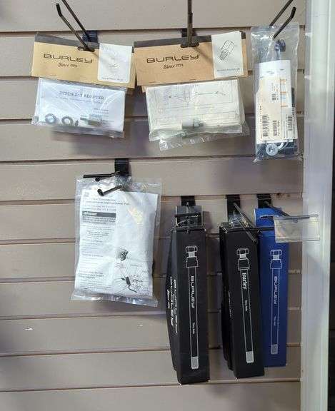 Burley Bike Trailer Hitch Adapters, Thru Axles And More, Contents of 7 Hooks image