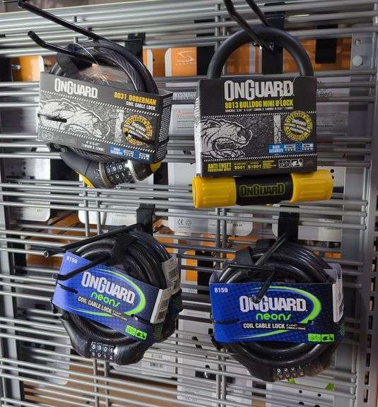 OnGuard Bike Locks, Various Styles, Qty 6 image